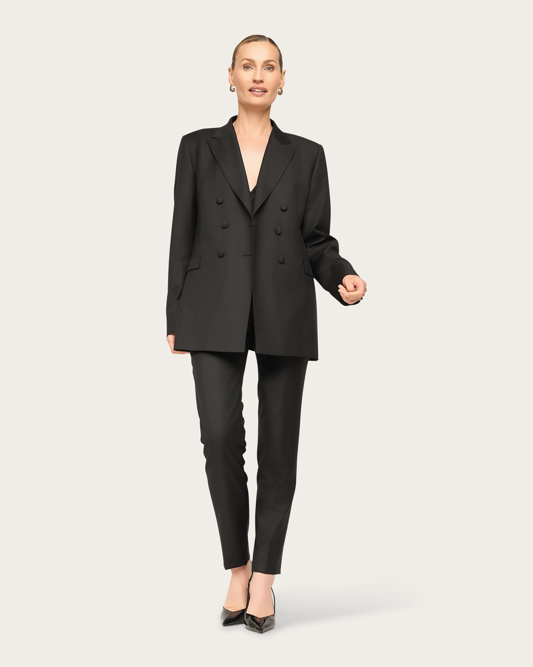 Oliva formal pantalon