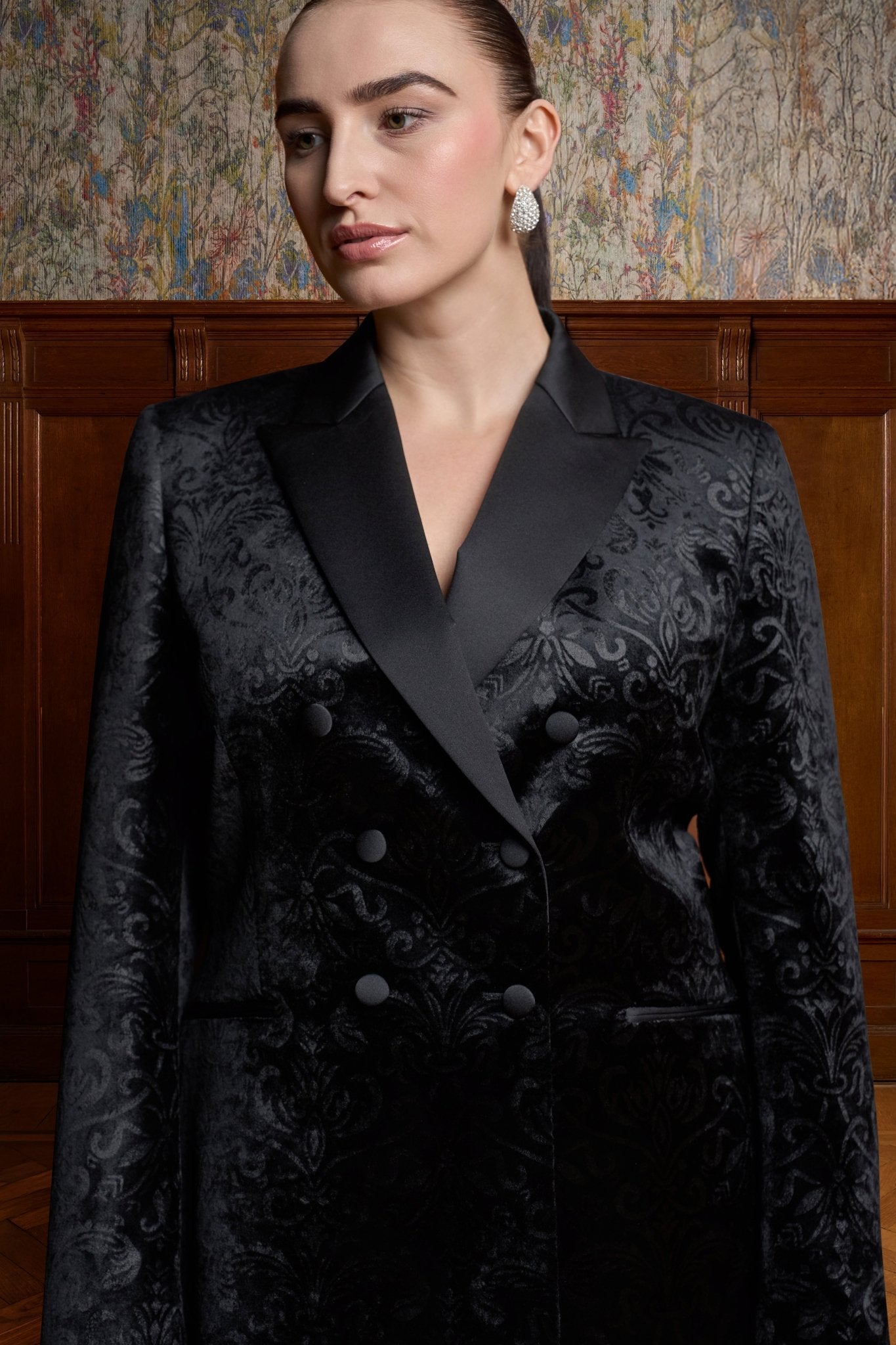 Zwarte blazer