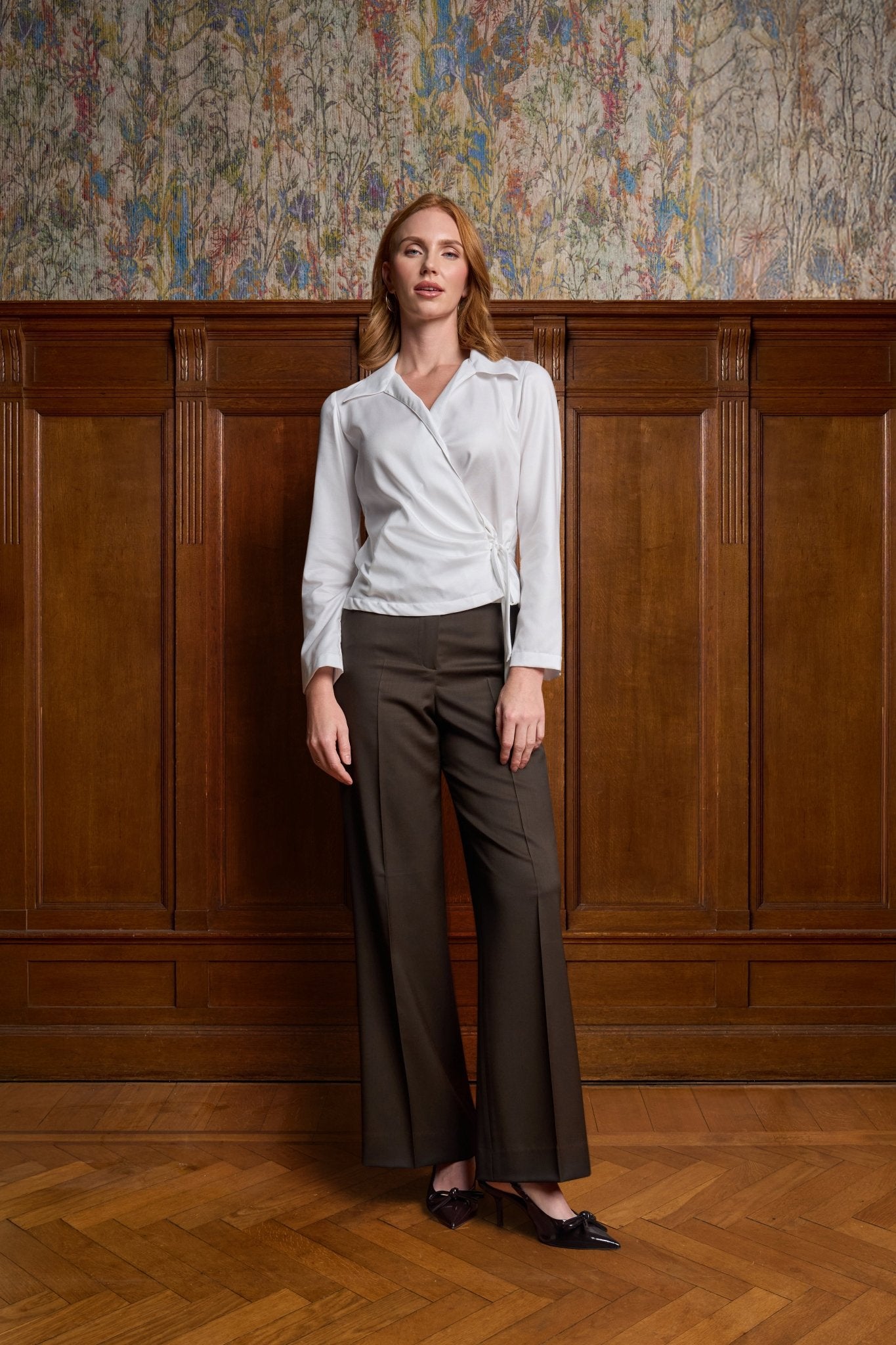 Overslag blouse